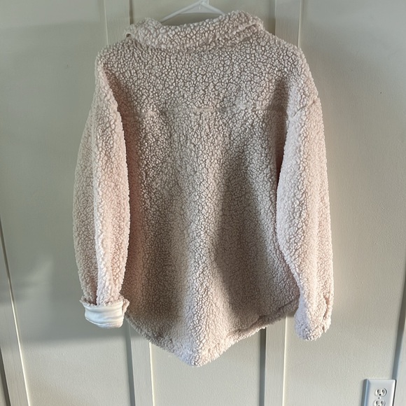 Cream Sherpa jacket - Picture 4 of 4